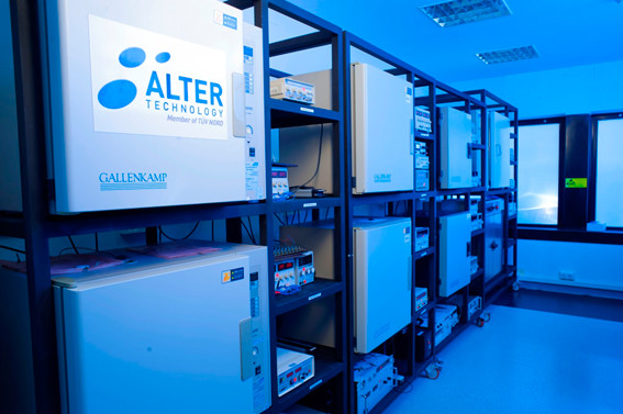 Test Equipment at ALTER Technology facilities