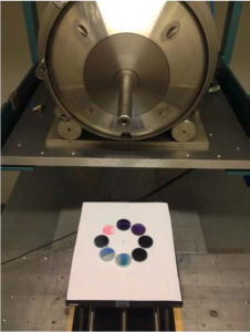 RADIATION TESTS ON OPTICAL MATERIALS