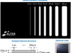 Non-destructive detection of micrometric internal features within EEE microelectronic systems.